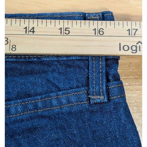 2 Universal Thread Vintage Bootcut Jeans Womens 10 Dark Wash High Rise Stretch - Picture 10 of 11